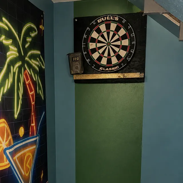Eine Runde Darts