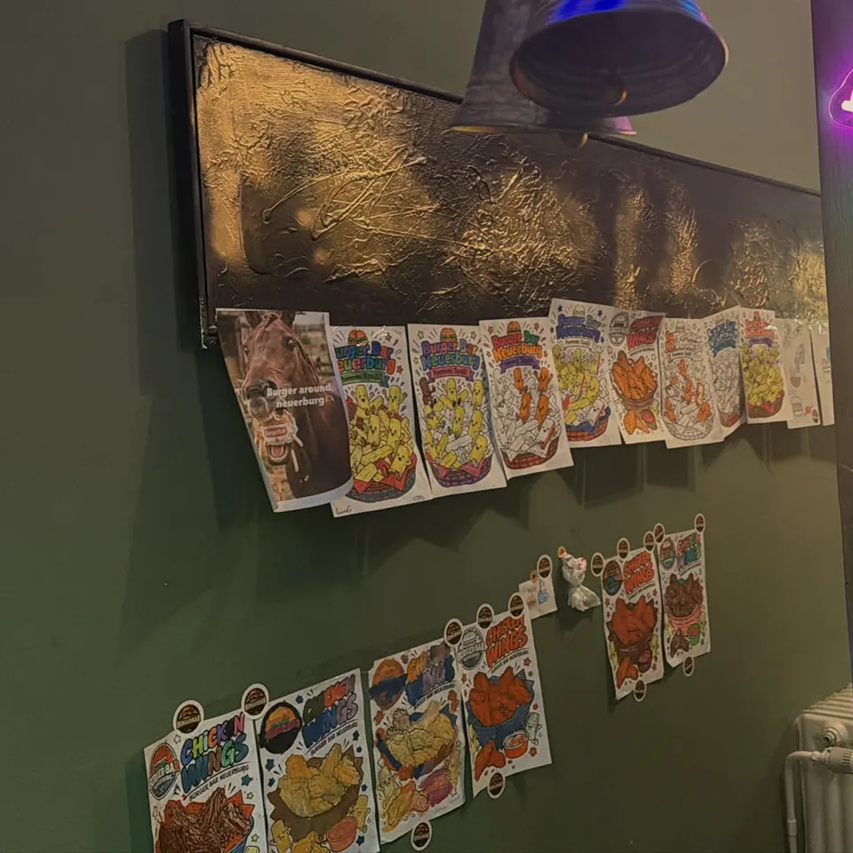 Ausgemalt von unseren kleinen Gästen